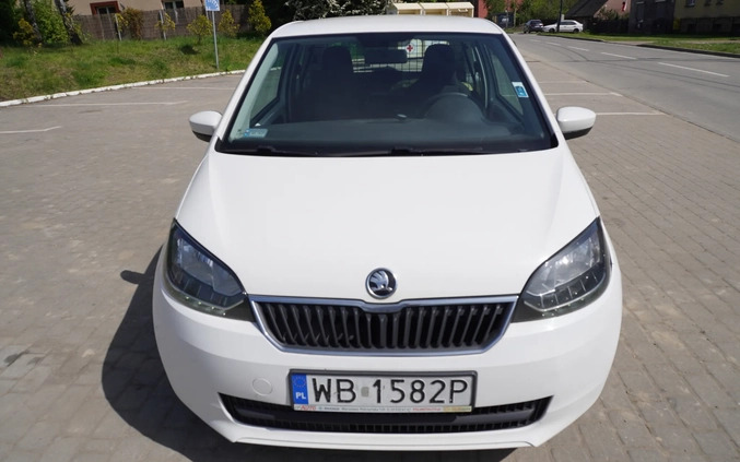 Skoda Citigo cena 17500 przebieg: 227000, rok produkcji 2017 z Katowice małe 596